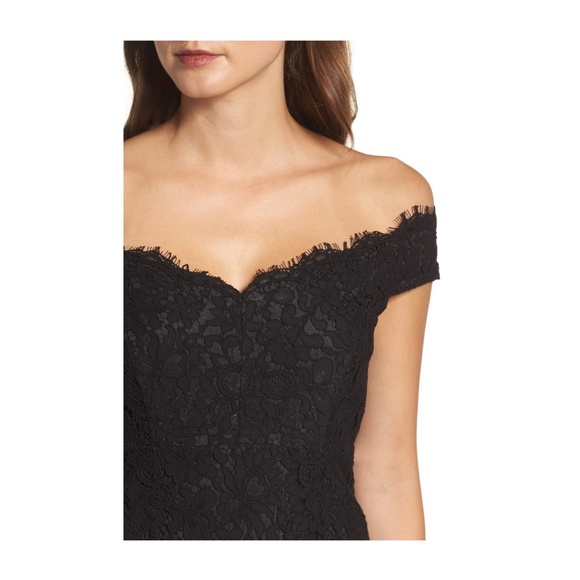 bardot tara lace dress